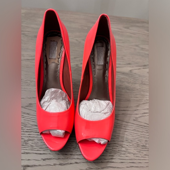 New in Box Rachel Roy Keiraah Pink Heels Size 8 - Picture 4 of 6